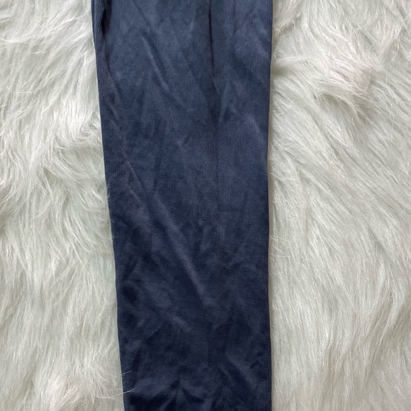 Indigo Crop Halter Top & Leggings Pants Set - Picture 5 of 6